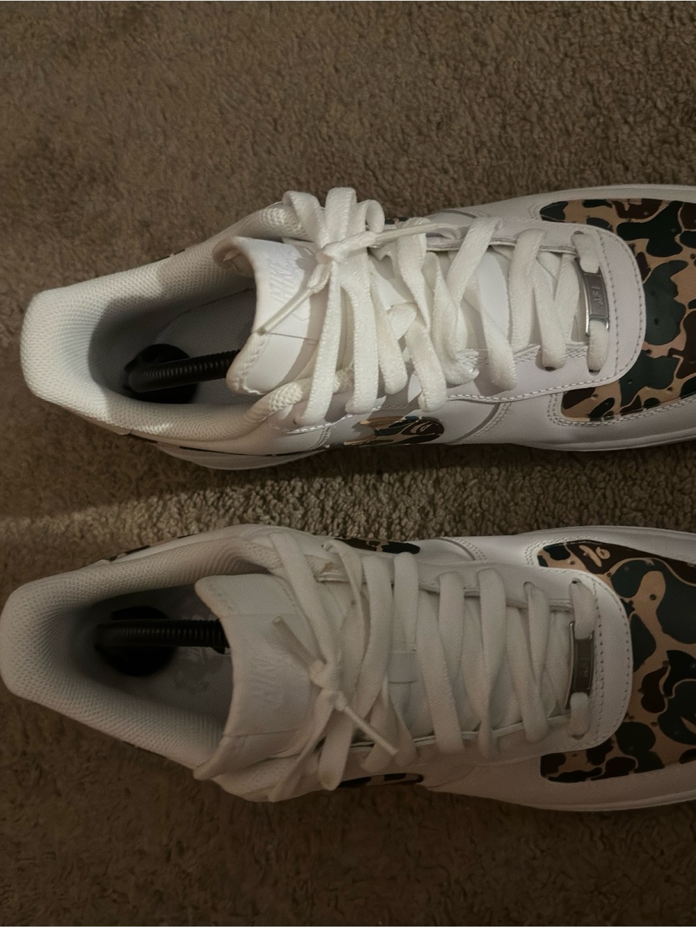 Nike Men’s Air Force 1 Custom Painted Bape Camo size 11
